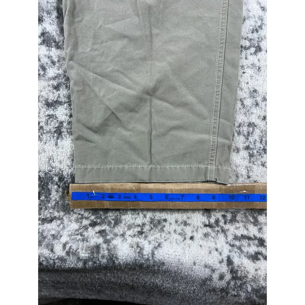 Vintage Redsand Cargo Pants Mens 32x28 Khaki Wide Leg Canvas Skate Y2K Utility